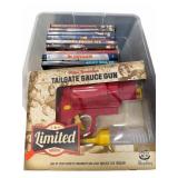 Tote wï¿½ Hot Gloves, DVDs, Sauce Guns, Maisto Car