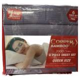 Queen Copper Bamboo Sheet Set 2000 Series