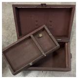 Antique Wood Tool Box