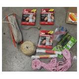 Tools- Rope, Caulk For Doors And Windows