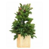 Lighted Potted Plant