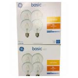 (8) GE LED Light Bulbs
