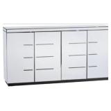 $1759 MSRP Crestview Melrose Plated Mirror Accent
