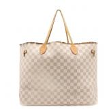 Louis Vuitton Damier Azur Neverfull GM Tote Bag