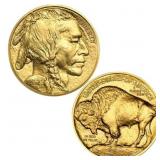 US Mint One Ounce .999 Fine Gold Buffalo
