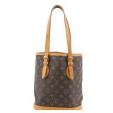 Louis Vuitton Monogram Bucket PM Tote Bag