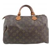 Louis Vuitton Monogram Speedy 30 Handbag