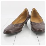 Hermes Leather Pumps Shoes Size 37
