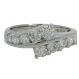 Platinum 1.00 ct Natural Brilliant VS Diamond Ring