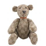Gucci Sherry GG Canvas Teddy Bear Plush Toy