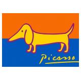 Picasso Pop Dog I Limited Edition by Pop Ave