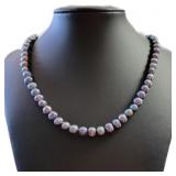 24" Genuine Peacock Freshwater Cultured Pearls
