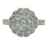 14k Gold 2.04 ct Round Natural Diamond Ring