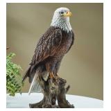 Wild Wings 15" Regal Perched Eagle Sculpture