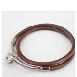 Hermes Jumbo Hook Double Tour Bracelet