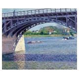Le Pont Dï¿½argenteuil Et La Seine (circa 1883)