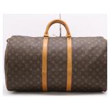 Louis Vuitton Monogram Keepall 55 Boston Bag