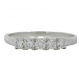 Platinum 1/3 ct Natural VS Brilliant Diamond Ring