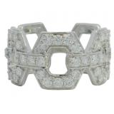 1.40 ct Hexagon Pave