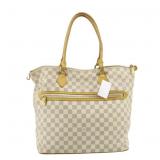 Louis Vuitton Damier Azur Saleya GM Tote Bag