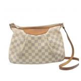 Louis Vuitton Damier Azur Siracusa PM Shoulder Bag