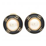 Chanel Pearl Clip-on Earrings