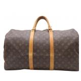 Louis Vuitton Monogram Keepall 50 Boston Bag