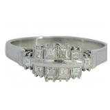 Platinum 1/2 ct Natural VS Brilliant Diamond Ring