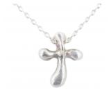 Tiffany & Co. Mini Bubble Cross Necklace
