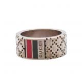 Gucci Diamante Sherry Line Ring Size 5
