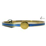Talidara Thin Blue Cuff Bracelet