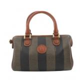 Fendi Pecan Mini Boston Bag