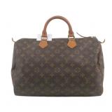 Louis Vuitton Monogram Speedy 35 Handbag