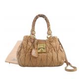 Miu Miu Matelasse Handbag