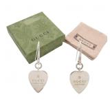 Gucci Heart Hook Earrings
