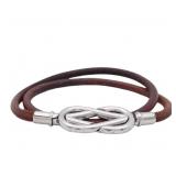 Hermes Atame Leather Bracelet