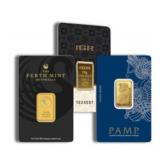 10 gram Gold Bar - Brand Varies (Carded)