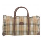 Burberry Nova Check Boston Bag