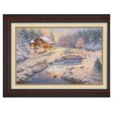 *RARE* A Winter Retreat Estate Edition Canvas Burl