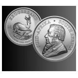 1 oz Silver Krugerrand - BU