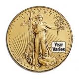 1/2 oz Gold Eagle - BU ( Year Varies )