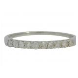 Platinum .30 ct Natural Diamond Ring