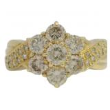 18kt Gold 1.50 ct Natural VS Diamond Ring