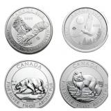 Canadian 1.5 oz Wildlife Silver Coin