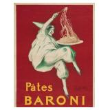 Pï¿½tes Baroni (1921) by Leonetto Cappiello LE Print