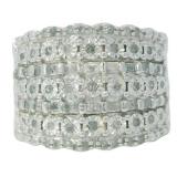 Stunning 1/2 ct Natural Diamond Designer Ring