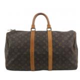 Louis Vuitton Monogram Keepall 45 Boston Bag