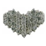 Platinum 1.03 ct Natural Diamond Ring