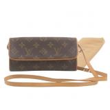 Louis Vuitton Monogram Pochette Twin Shoulder Bag