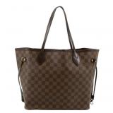 Louis Vuitton Damier Neverfull MM Tote Bag